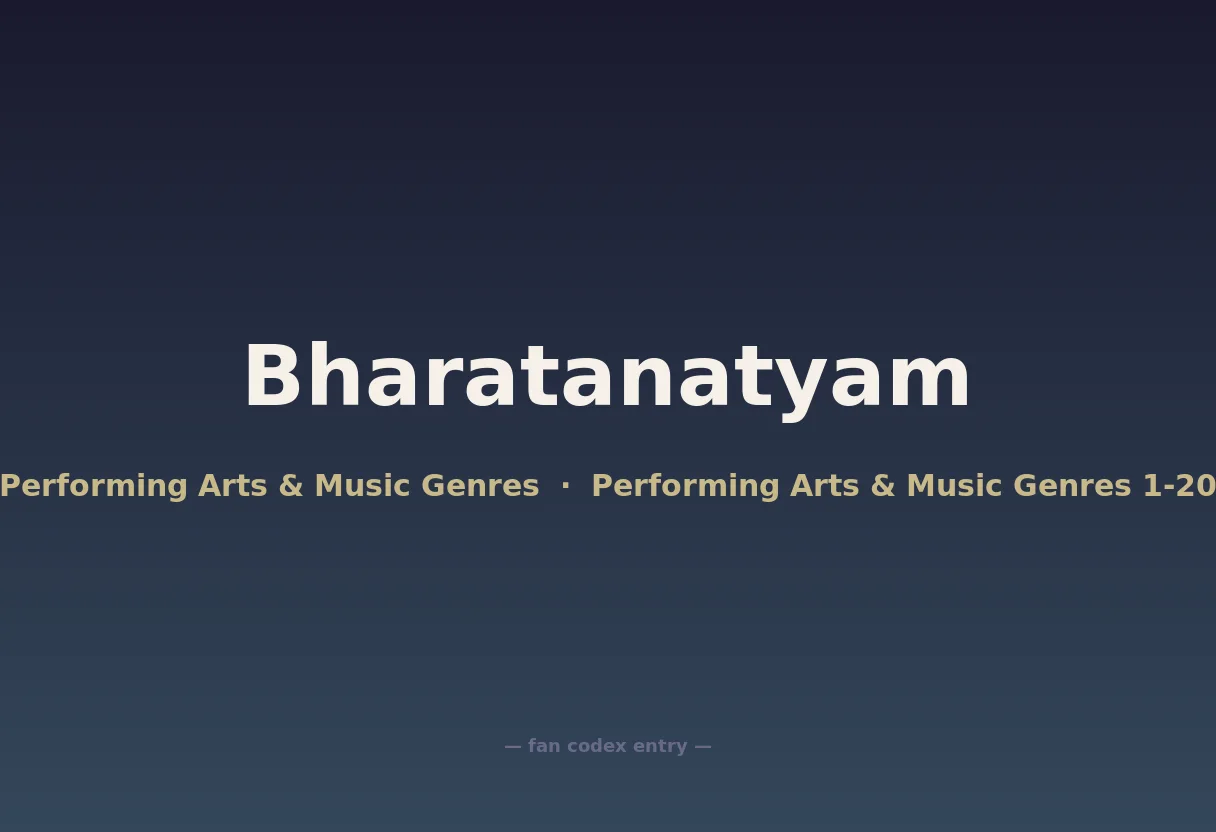 Bharatanatyam