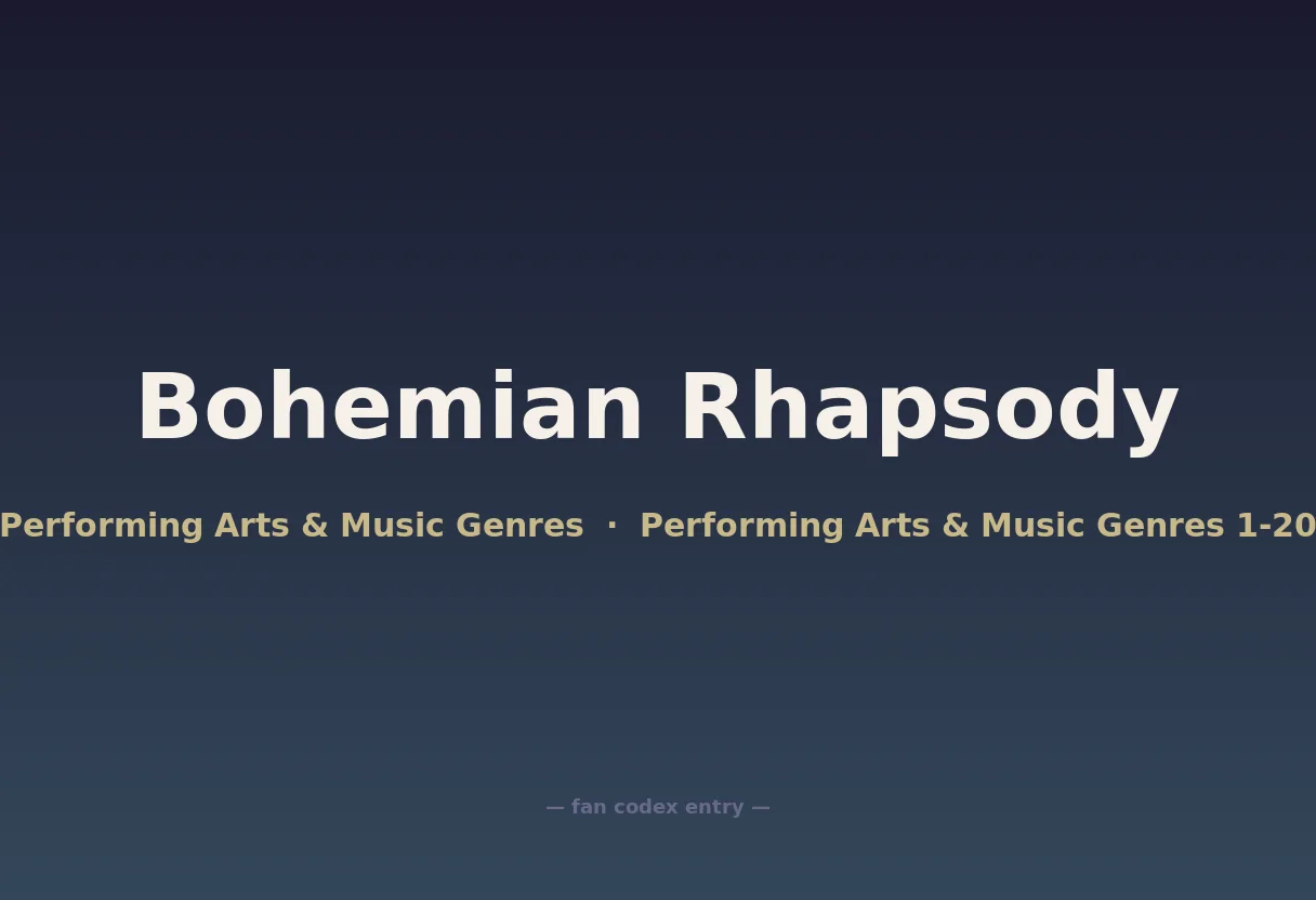 Bohemian Rhapsody
