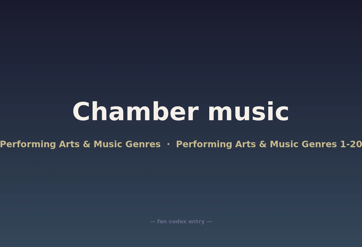 Chamber music